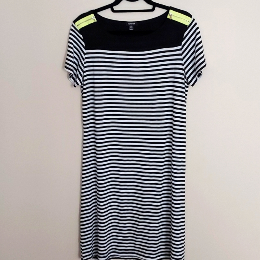 Striped dress,  L